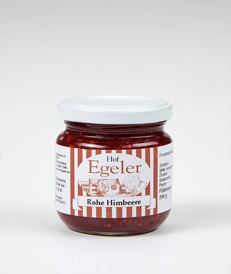 Rohe Himbeer Marmelade